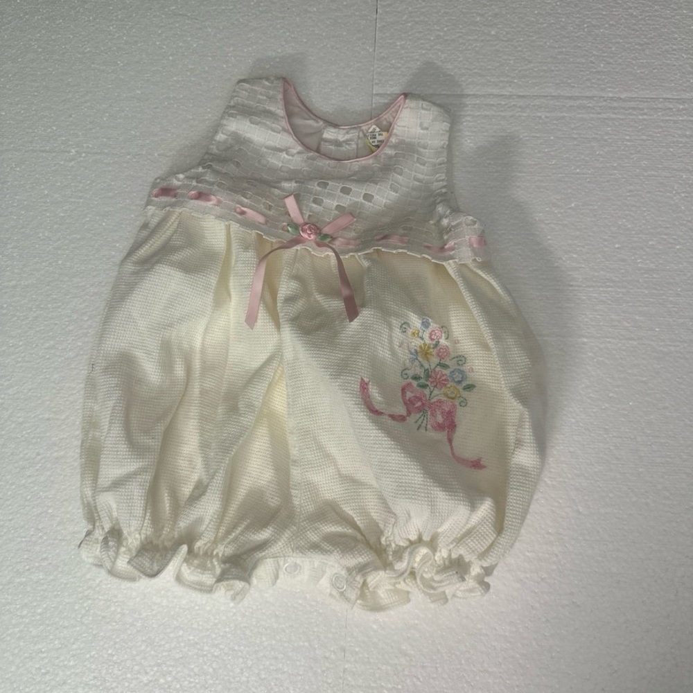 Vintage white onesie